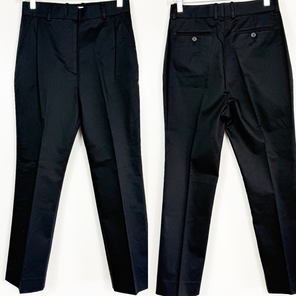 NWOT Jeana Sohn Elio High Waisted Straight Leg Cropped Pants Trousers - Picture 5 of 10